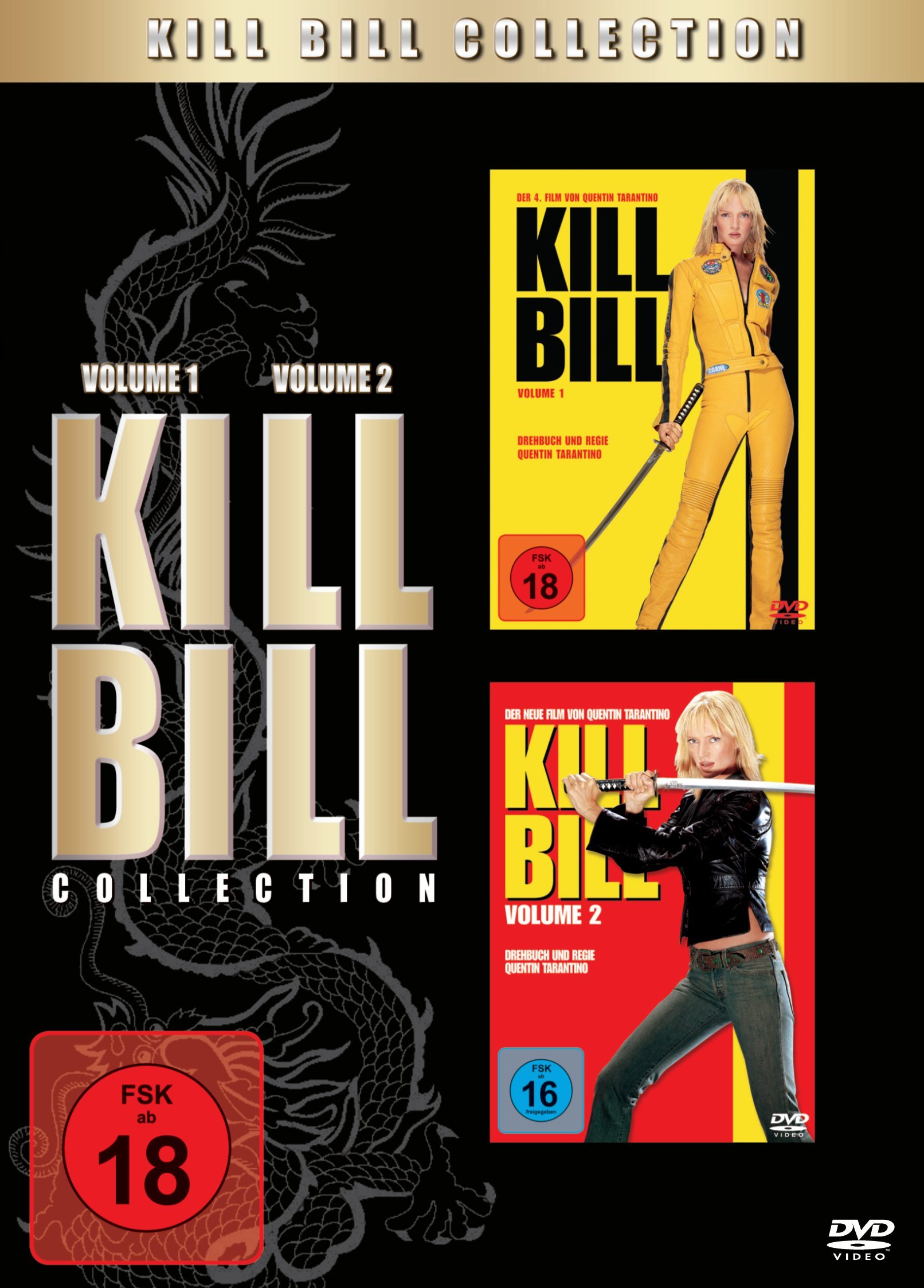 Kill Bill Collection - Volume 1 & 2 [2 DVDs] gebraucht kaufen | Krimi ...