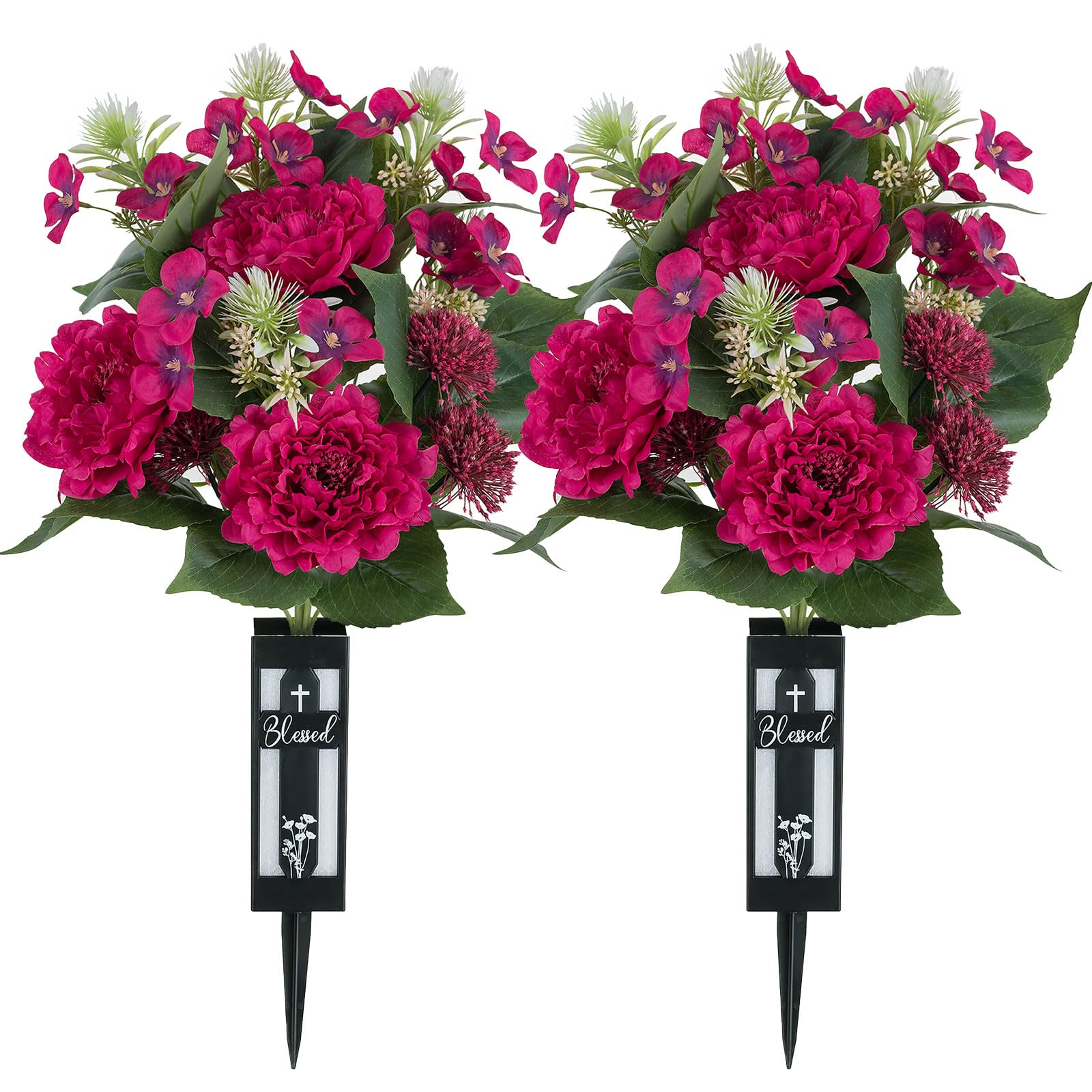Memobloom Artificial Cemetery Flowers