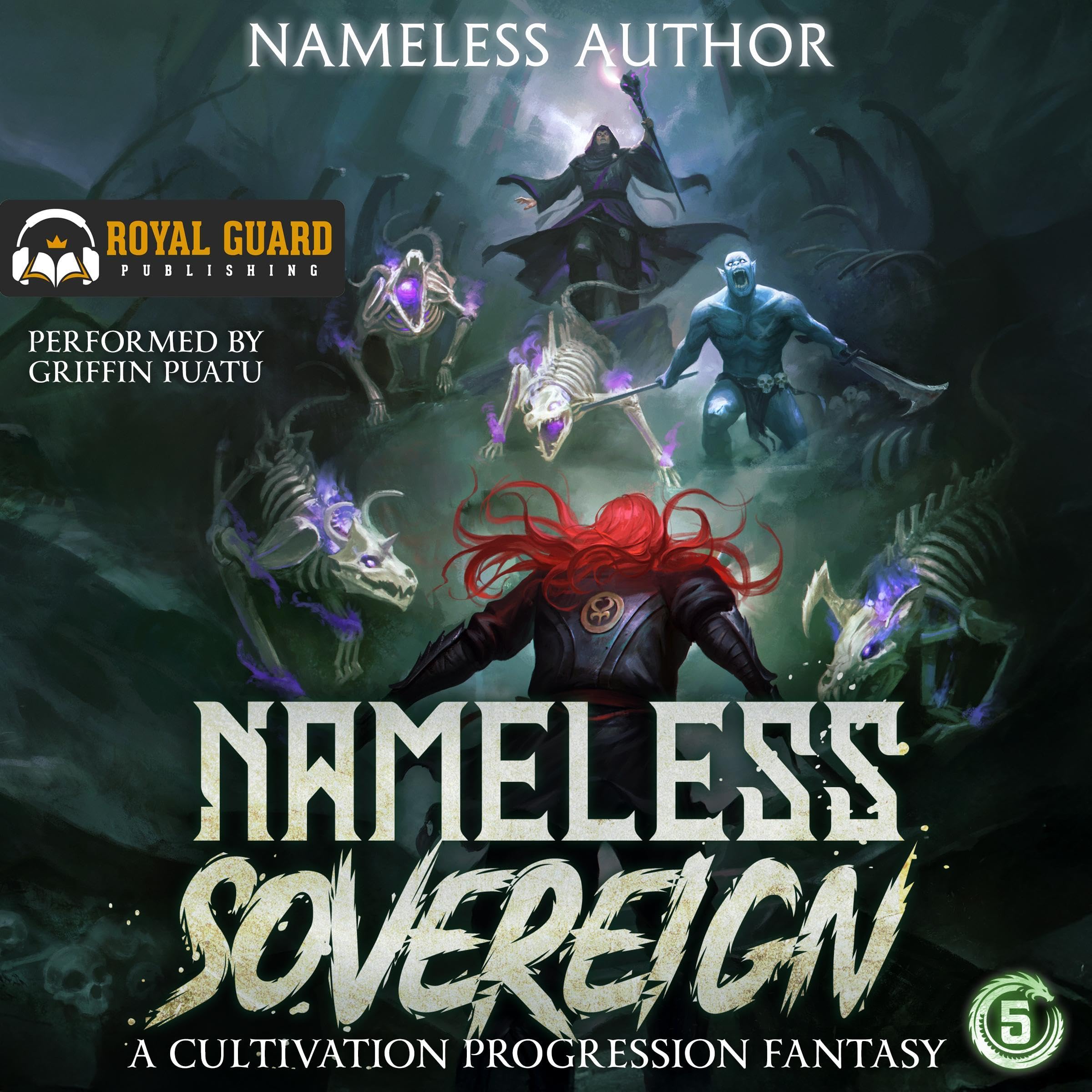 Cover art for Nameless Sovereign 5: A Cultivation Progression Fantasy