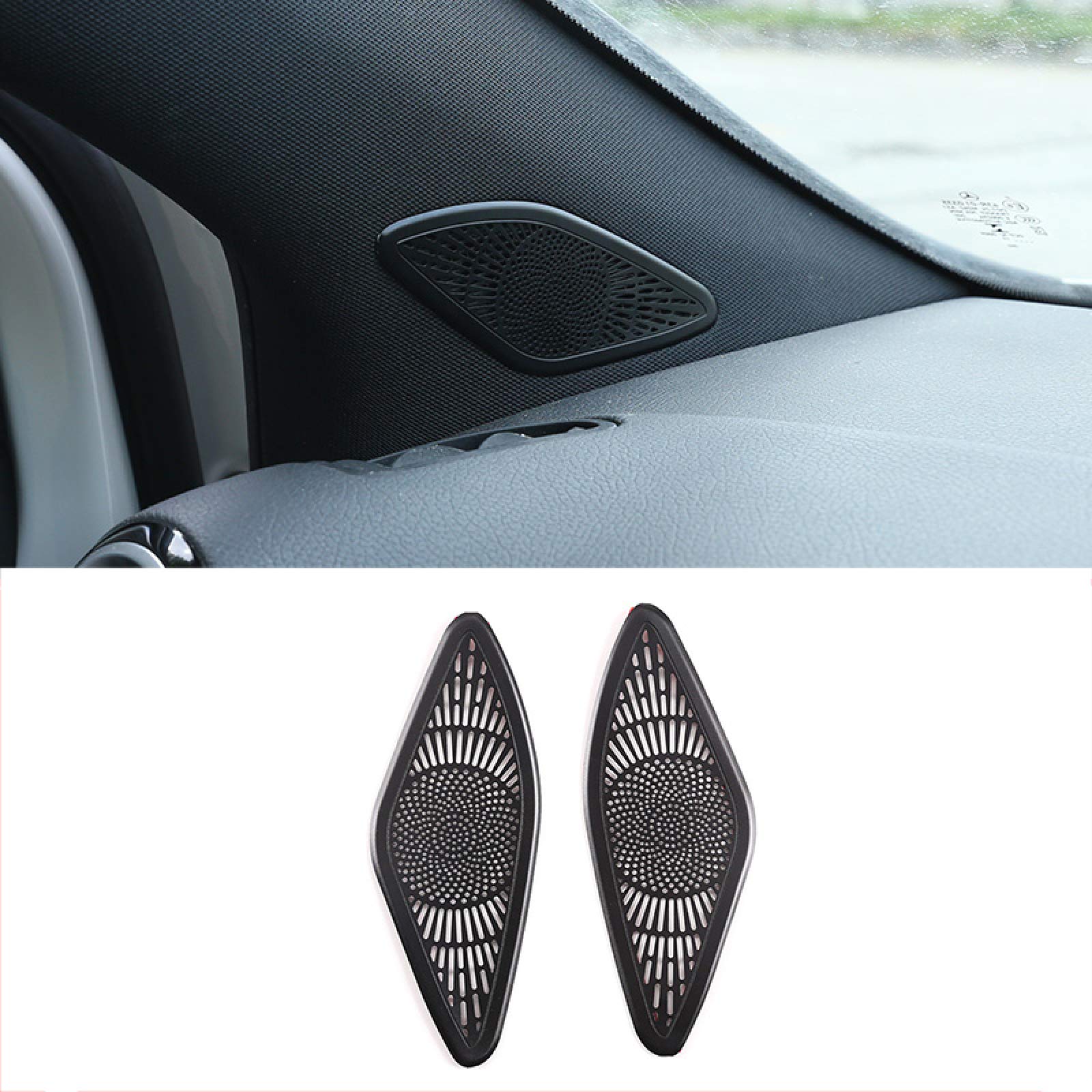 Copertura Altoparlante Per Mercedes-Benz GLB X247 2019-2021 - Griglia Decorativa In Acciaio