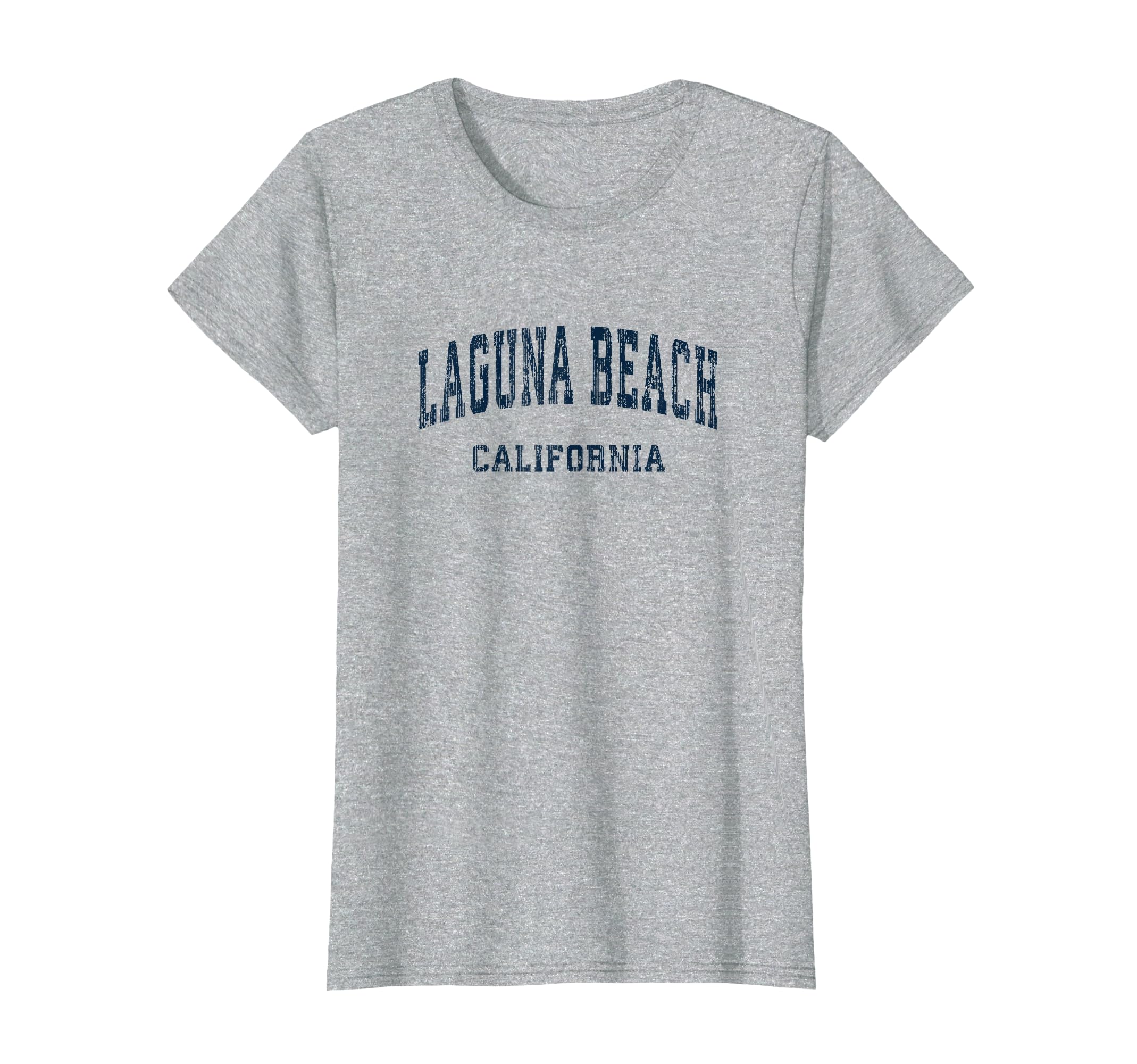 Laguna Beach California CA Vintage Varsity Sports Navy Desig T-Shirt for Men Women Kids