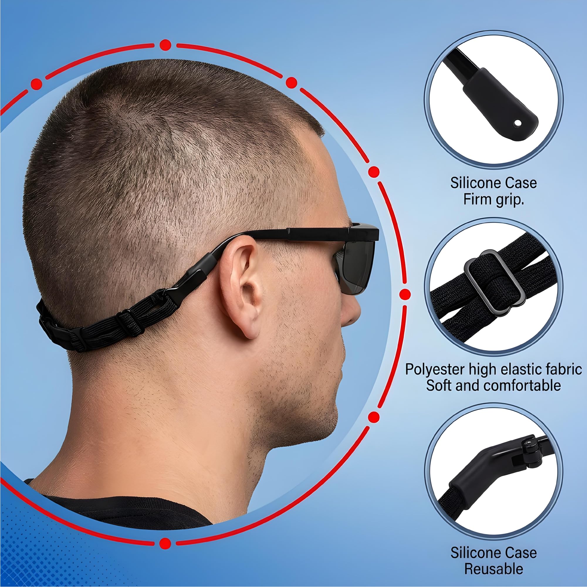 Gafas de seguridad, lente de cobertura completa, protector de cejas integrado, resistentes a los rayos UV, antivaho, antiarañazos, resistentes a los impactos, marcos laterales ajustables