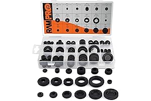 125-Piece Rubber Grommet Assortment: Your One-Stop Solution for Plugging and Wiring Needs