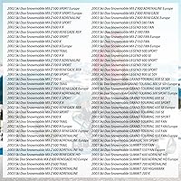 Vista 7 de Correas de cierre de capó 570027100 570025900 para SKI DOO PLUS MACH Z MX MXZ SAFARI DLX RALLY SKANDIC 377 503 SUMMIT 470 583 ELITE 1500 FORMULA EFI