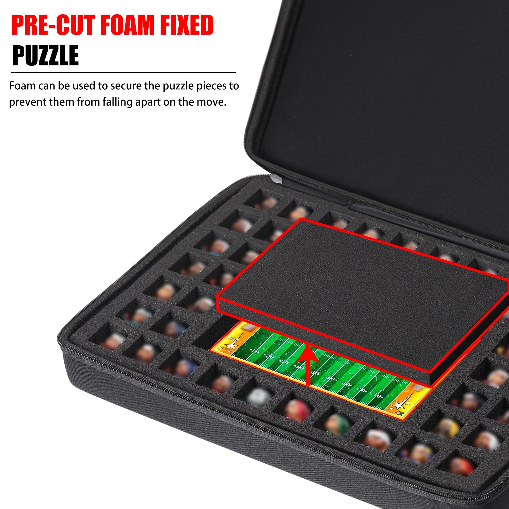 Minahao Toy Storage Case Compatible with Teenymates Party Animal Mini Figures Set.holds 46 Mini Figures & 5