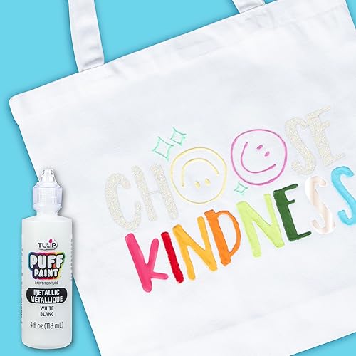 Miniatura 147 de Tulip pintura en relieve para tela 4 onzas Morado brillante