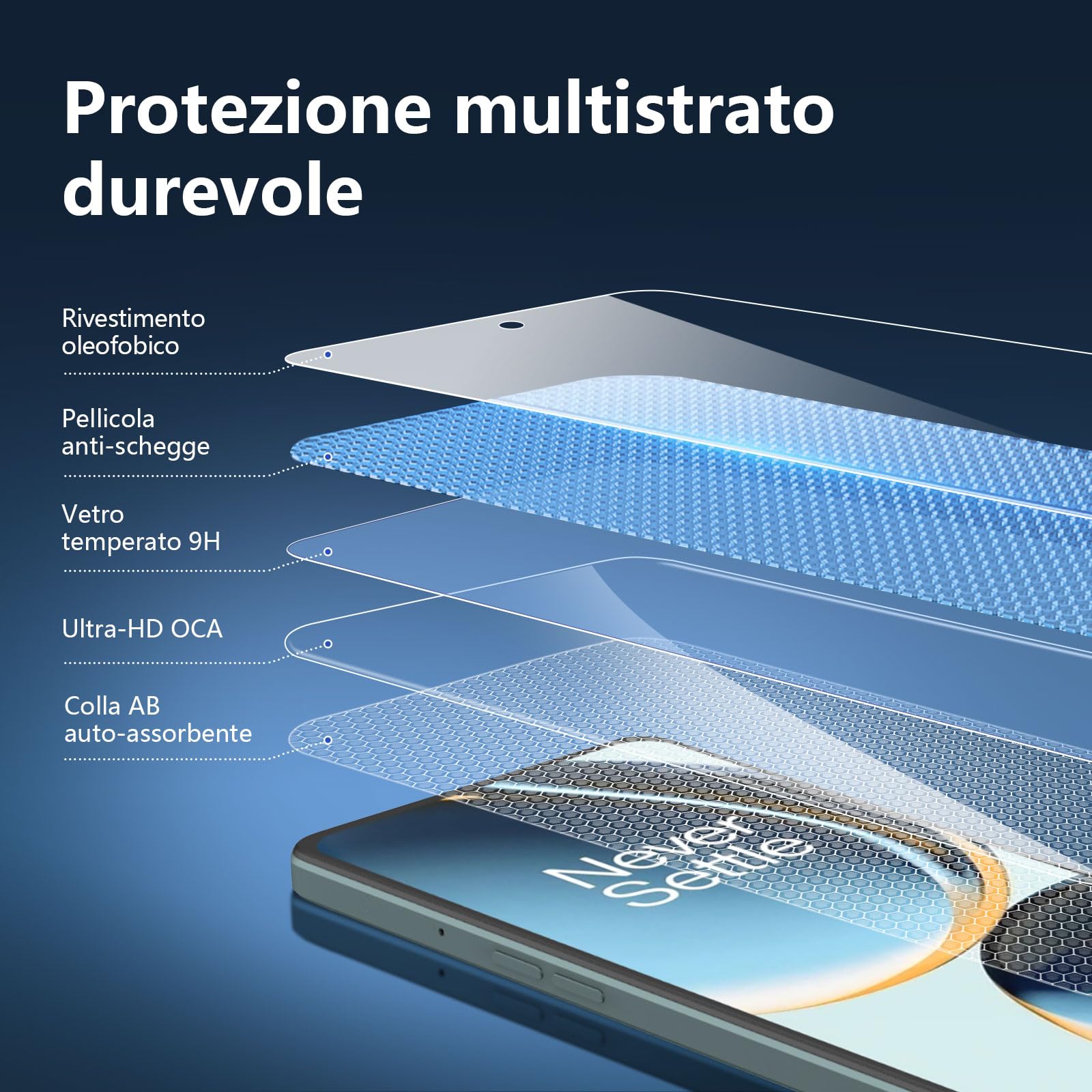 AOKUMA 3D Vetro Temperato OPPO Find X3/X3 Pro, [2 Pezzi] Pellicola - Foto 6