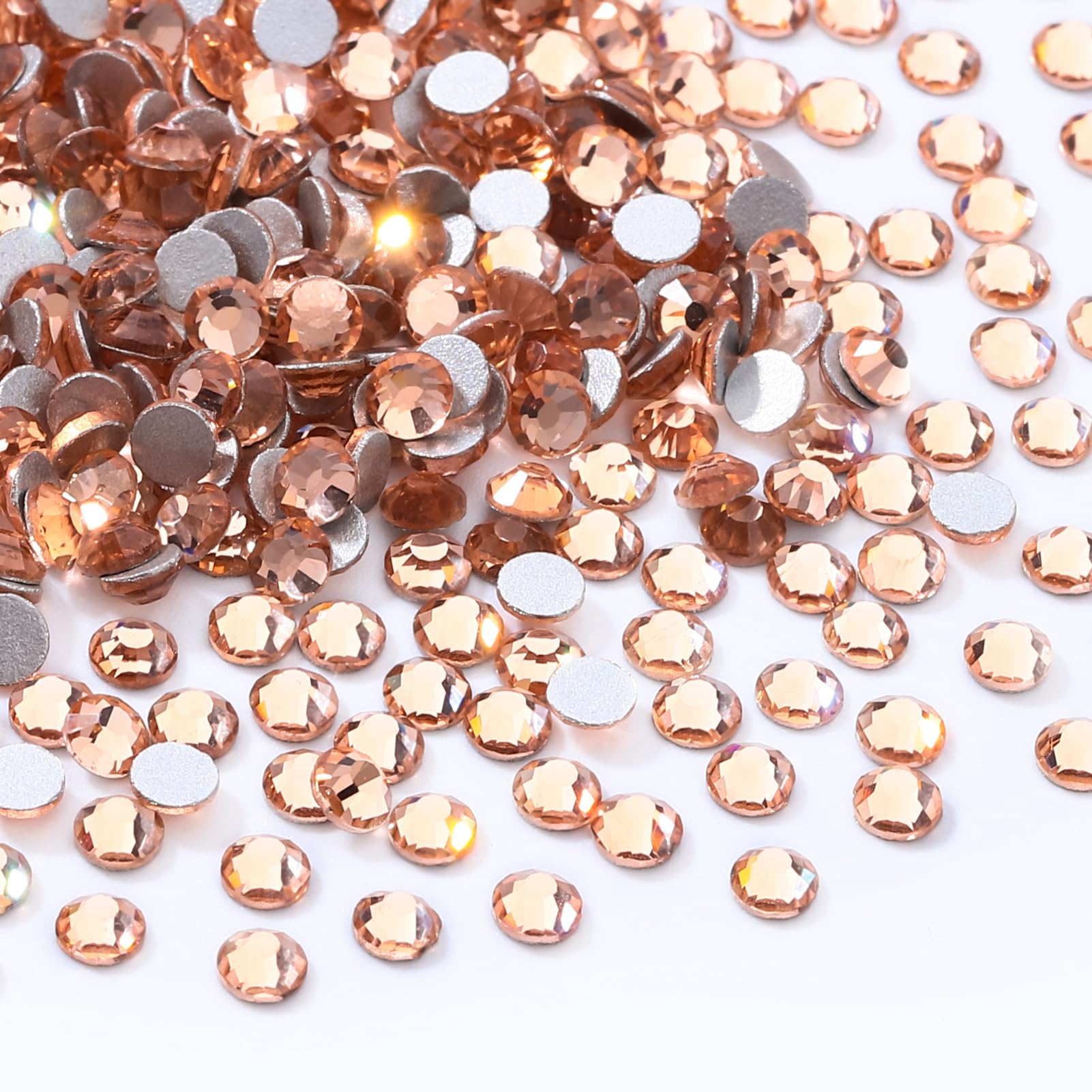1440PCS Champagne SS4 Flatback Rhinestones(1.5-1.7mm)