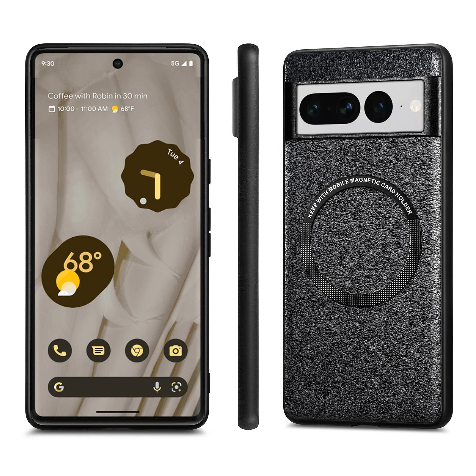 pixel ピクセル 6a MagSafeケース付　白　SIMフリー四角傷無し pixel ピクセル 6a MagSafeケース付 白 SIMフリー四角傷無し