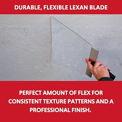 Vista 4 de Advance Equipment K18 - Cuchillo de derribo K18 de 18 pulgadas Herramienta profesional de acabado de paneles de yeso y textura