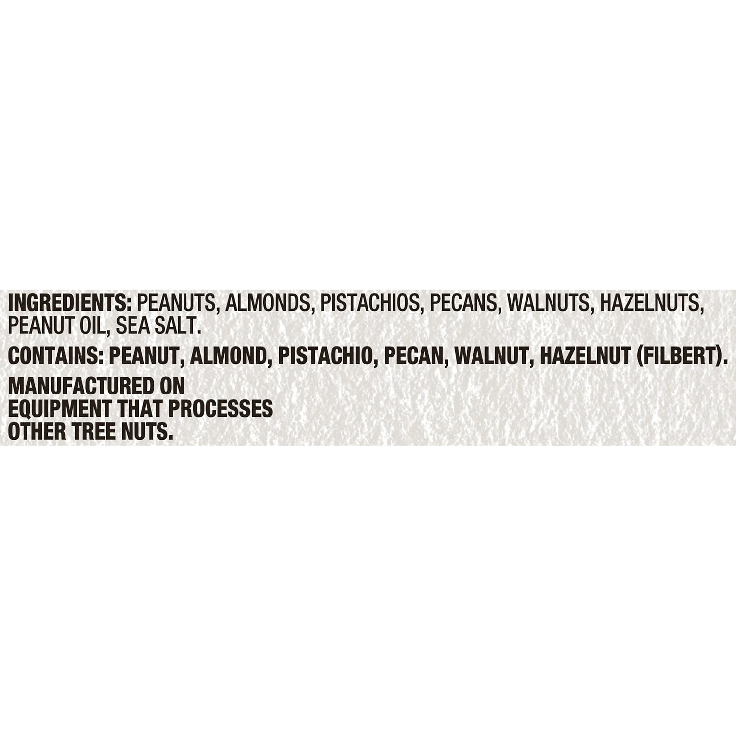 Planters NUT-rition Heart Healthy Nut Mix with Peanuts (Almonds, Pistachios, Pecans, Walnuts, Hazelnuts & Sea Salt, 6 ct Pack, 9.75 oz Canisters)