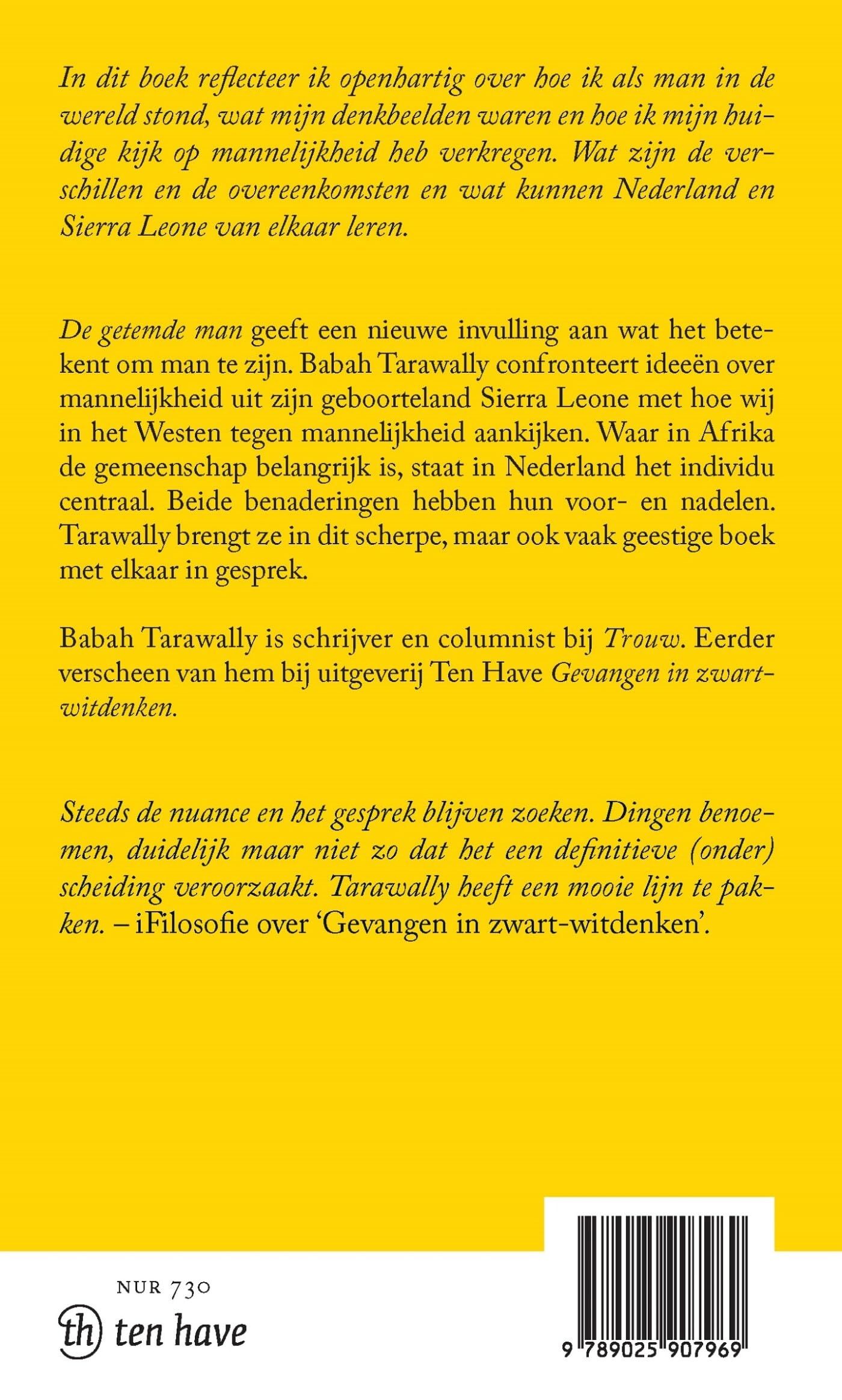 De getemde man: de geschiedenis van een Afrikaanse man