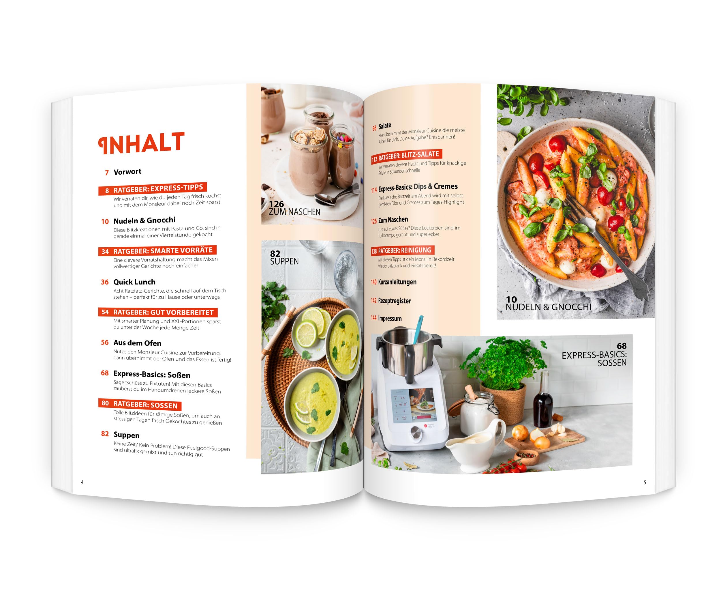 monsieur cuisine by ZauberMix - Express-Rezepte: Genieße deinen Feierabend in 15 Minuten mit dem monsi
