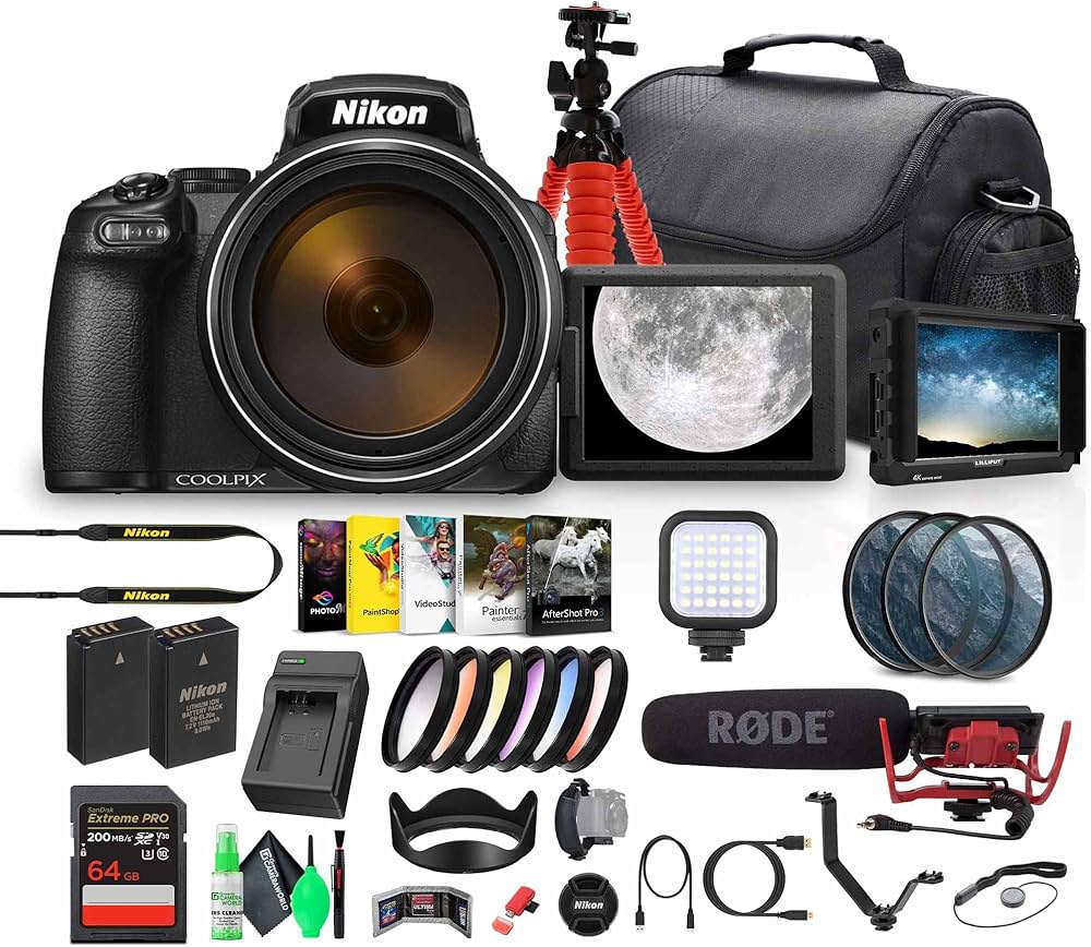 Nikon COOLPIX デジタルカメラセット Amazon | Nikon COOLPIX P1100 125x スーパーズーム コンパクト