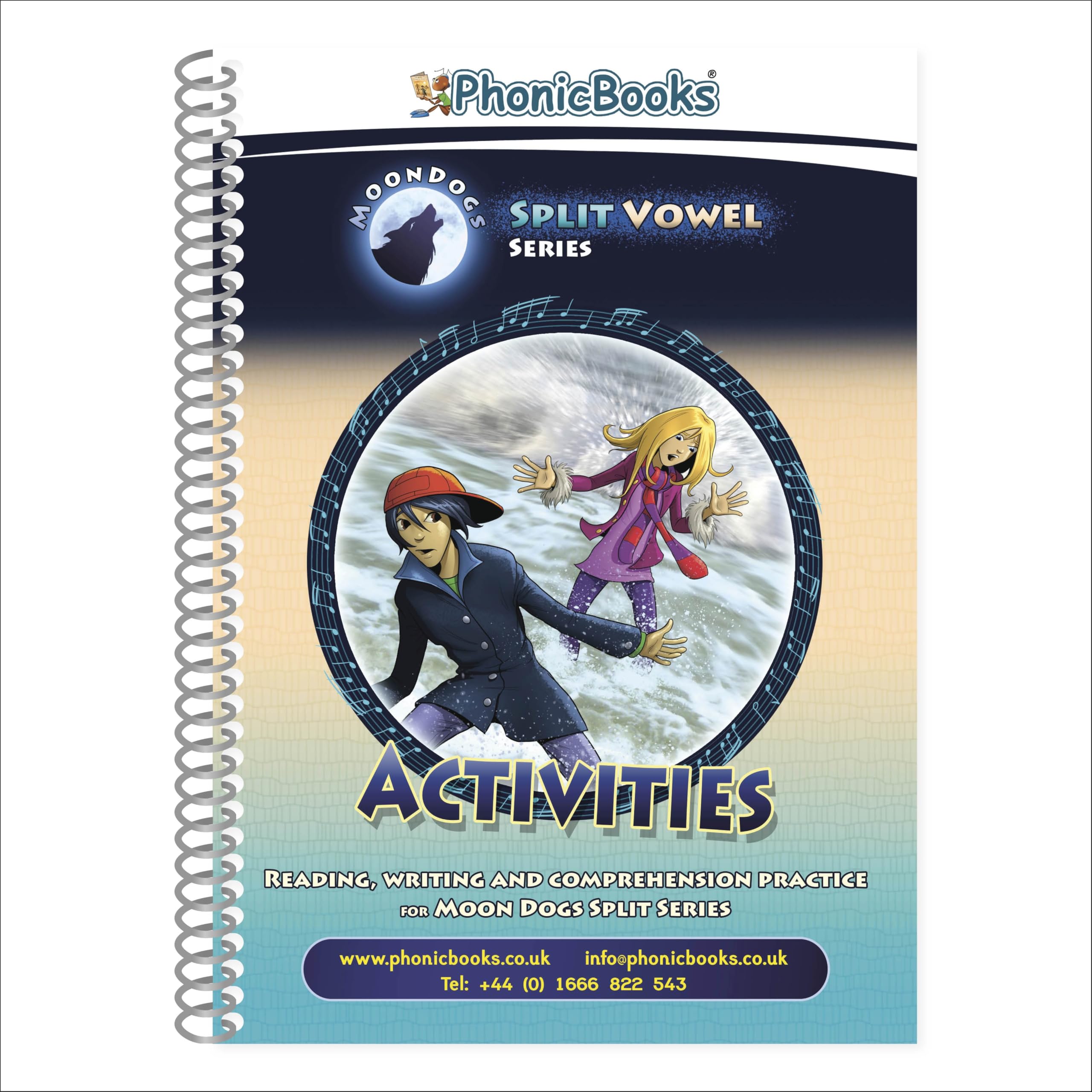 Phonic Books Moon Dogs Split Vowel Spellings Activities: Photocopiable Activities Accompanying Moon Dogs Split Vowel Spellings Books for Older Readers (silent 'e') (Phonic Books Catch Up Readers)