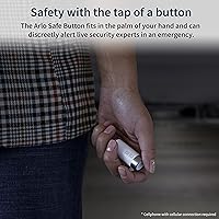 Vista 10 de Arlo Safe Family Bundle - 1-Year Safe App Family Plan & 2 Button Accessories - Safety Keychain for Women, Elderly Assistance, College Essentials