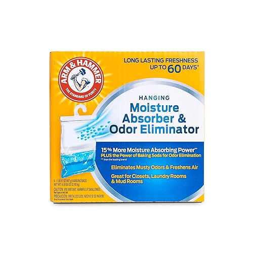 Arm & Hammer Hanging Moisture Absorber and Odor Eliminator, 16.1