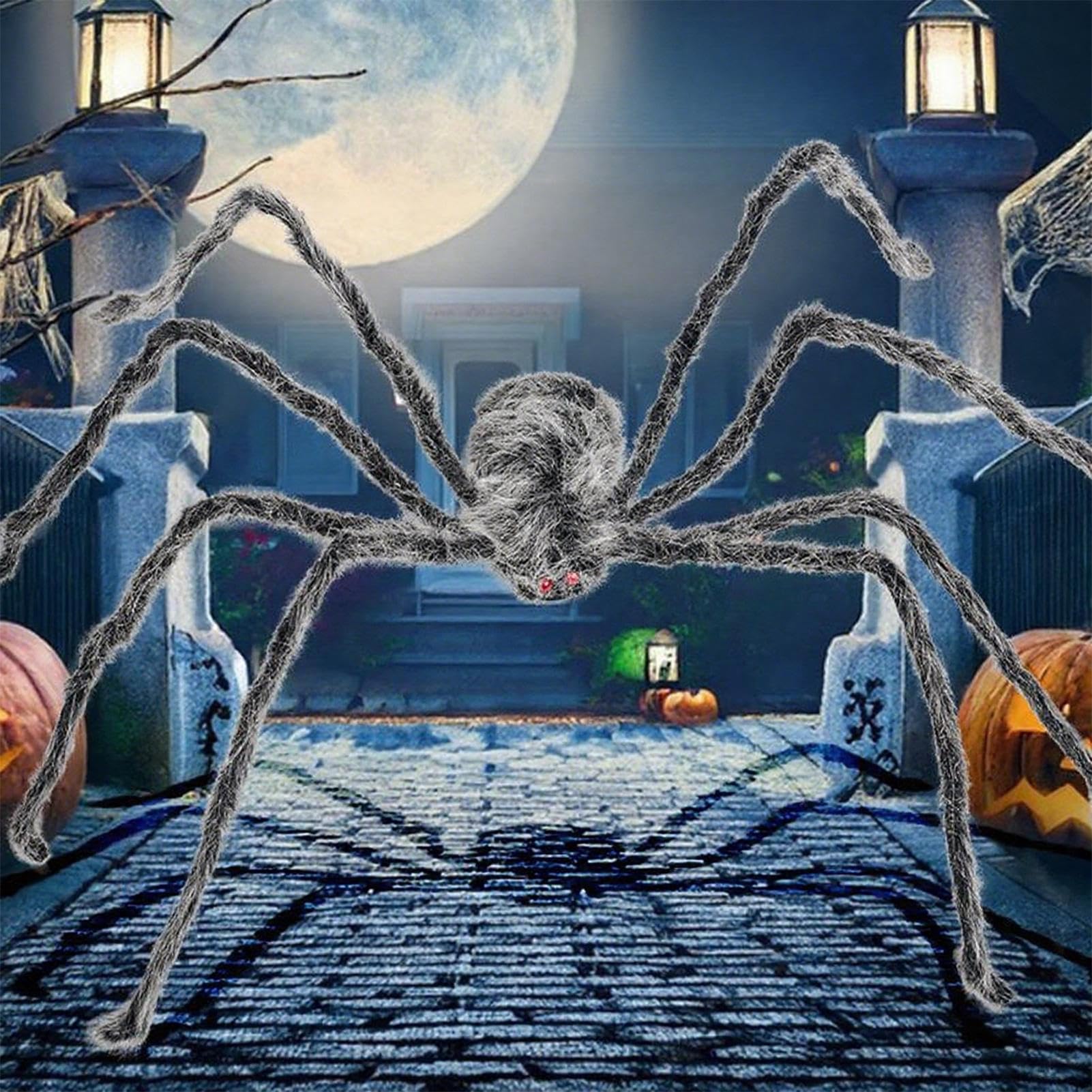 Pająki Halloween Duże Na Zewnątrz Straszny Akcesorium Na Święto Żartów