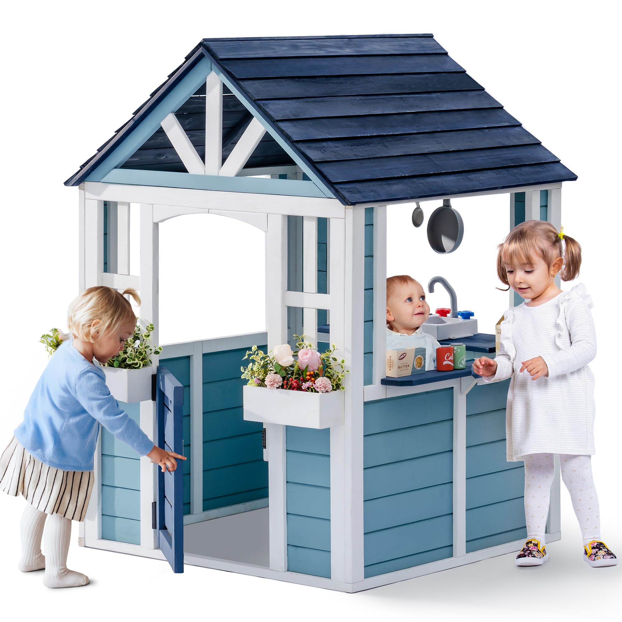 ROBUD Wooden Playhouse