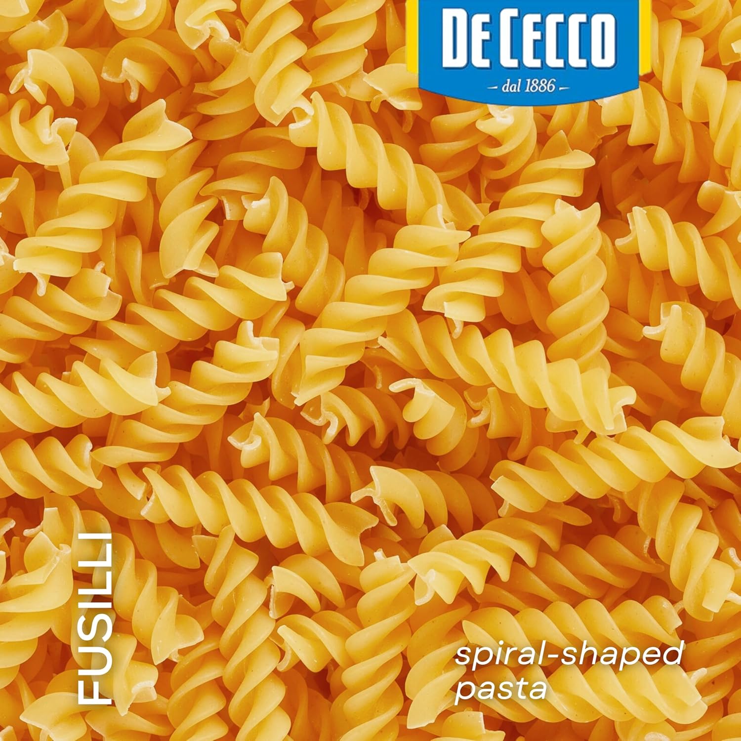 De Cecco Fusilli Gluten Free, 12 Ounces (Pack of 6)