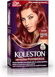 Koleston Tinta De Cabelo Borgonha Vibrante 6646 4446