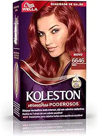 Koleston Tinta De Cabelo Borgonha Vibrante 6646 4446