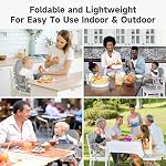 YOLEO Siège pour baby booster pour table à manger avec plateau amovible, siège pour boosteur réglable Portable pour la nourriture bébé / bébé, siège à manger pliable voyage et facile à nettoyer (Grey)
