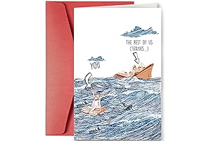 Farewell Floating Farewell Card: A Humorous Way to Bid Farewell to Colleagues