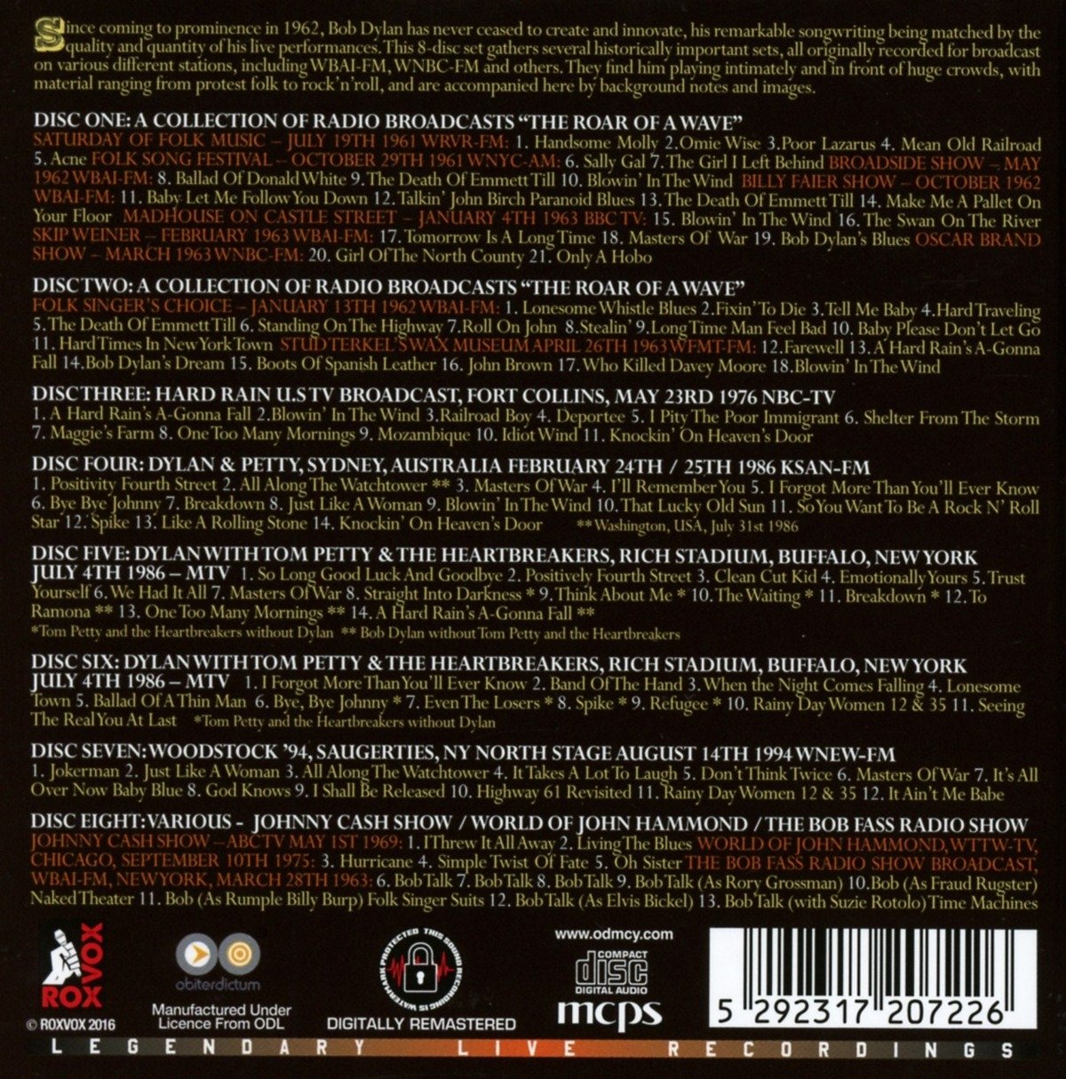 Decades Live...'61 to '94