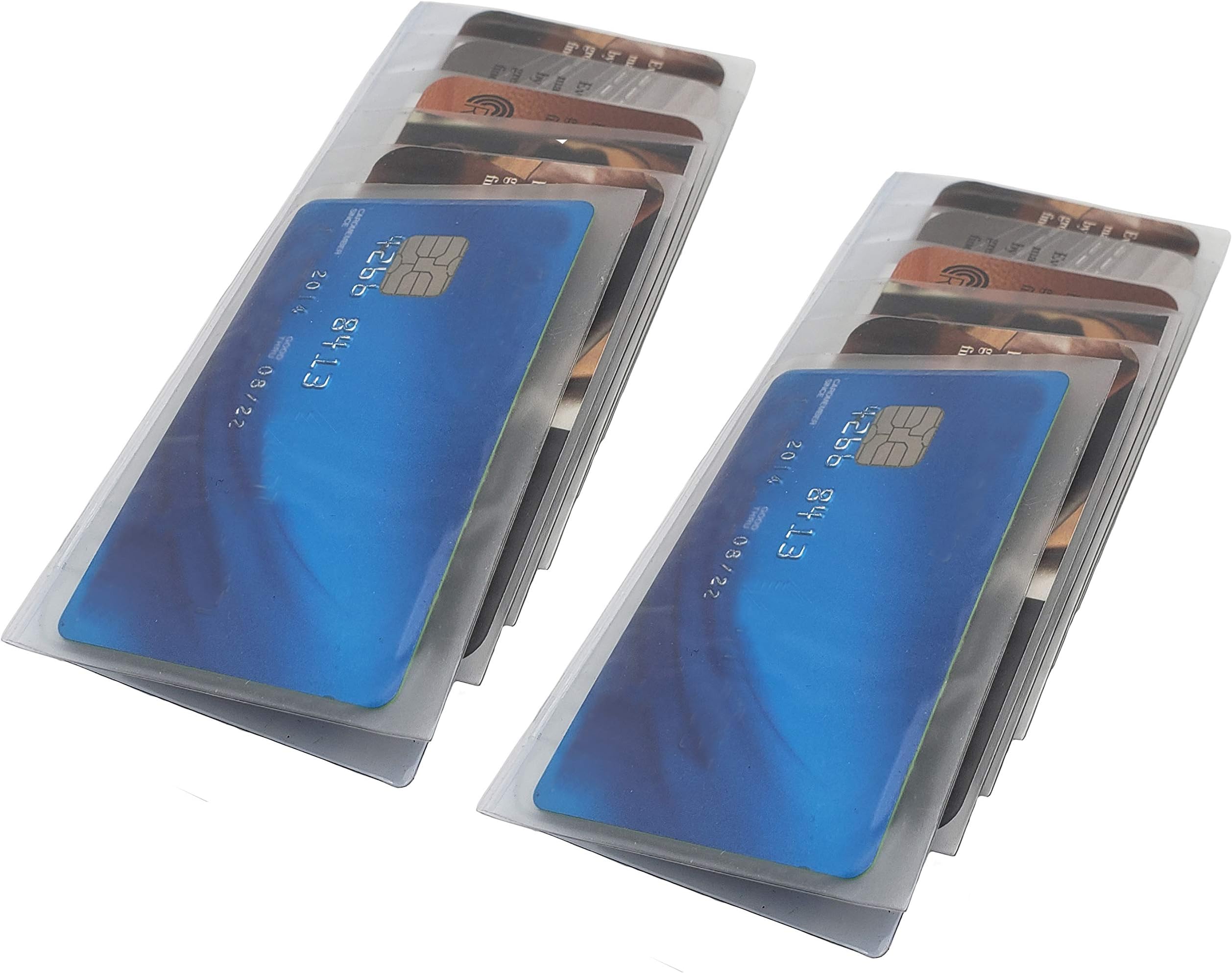 ag wallets Set of 2 Clear Premium Quality Checkbook Wallet Insert from
