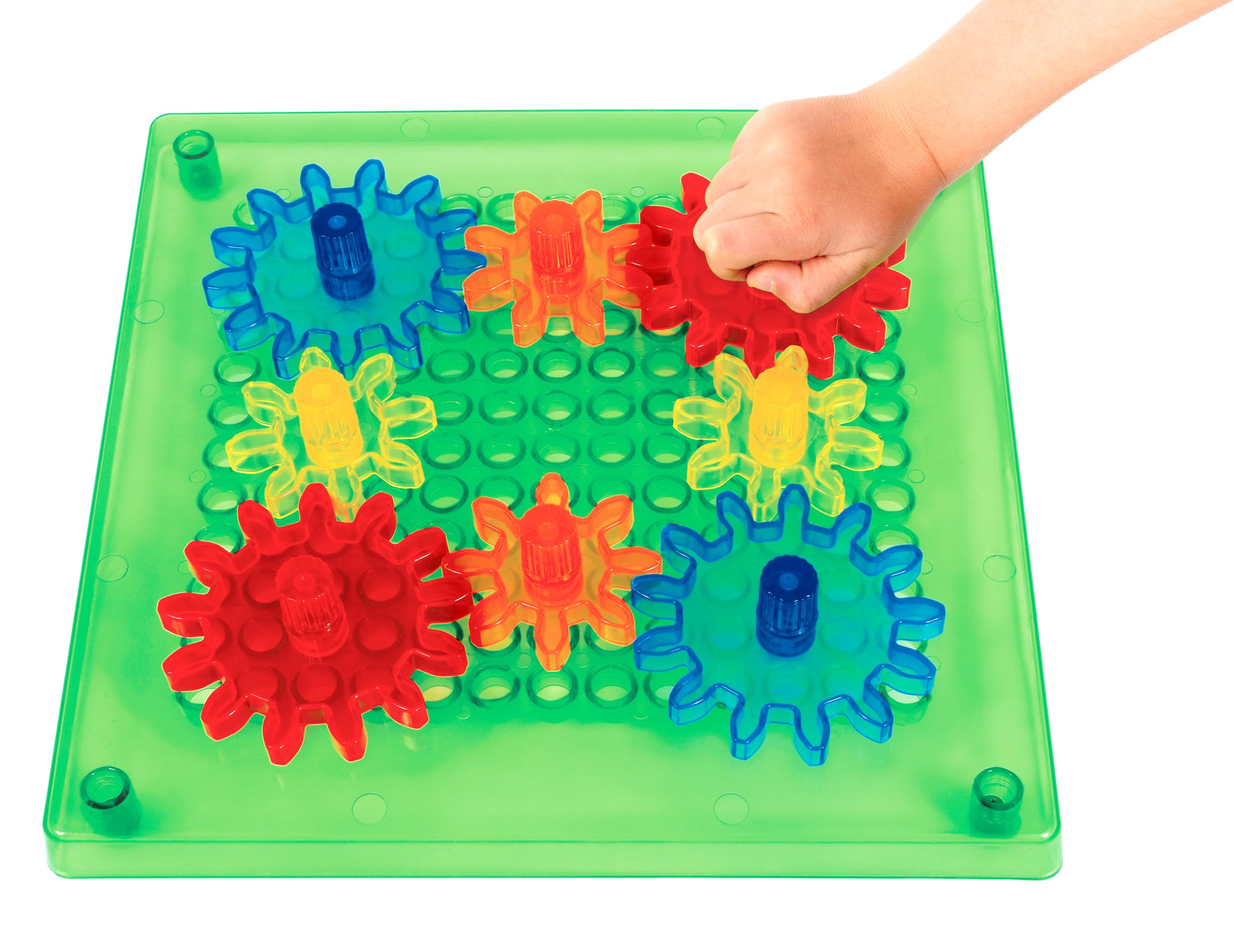 Spark & Wow Swap 'N' Spin Gear Grid, Ages 2+, Translucent