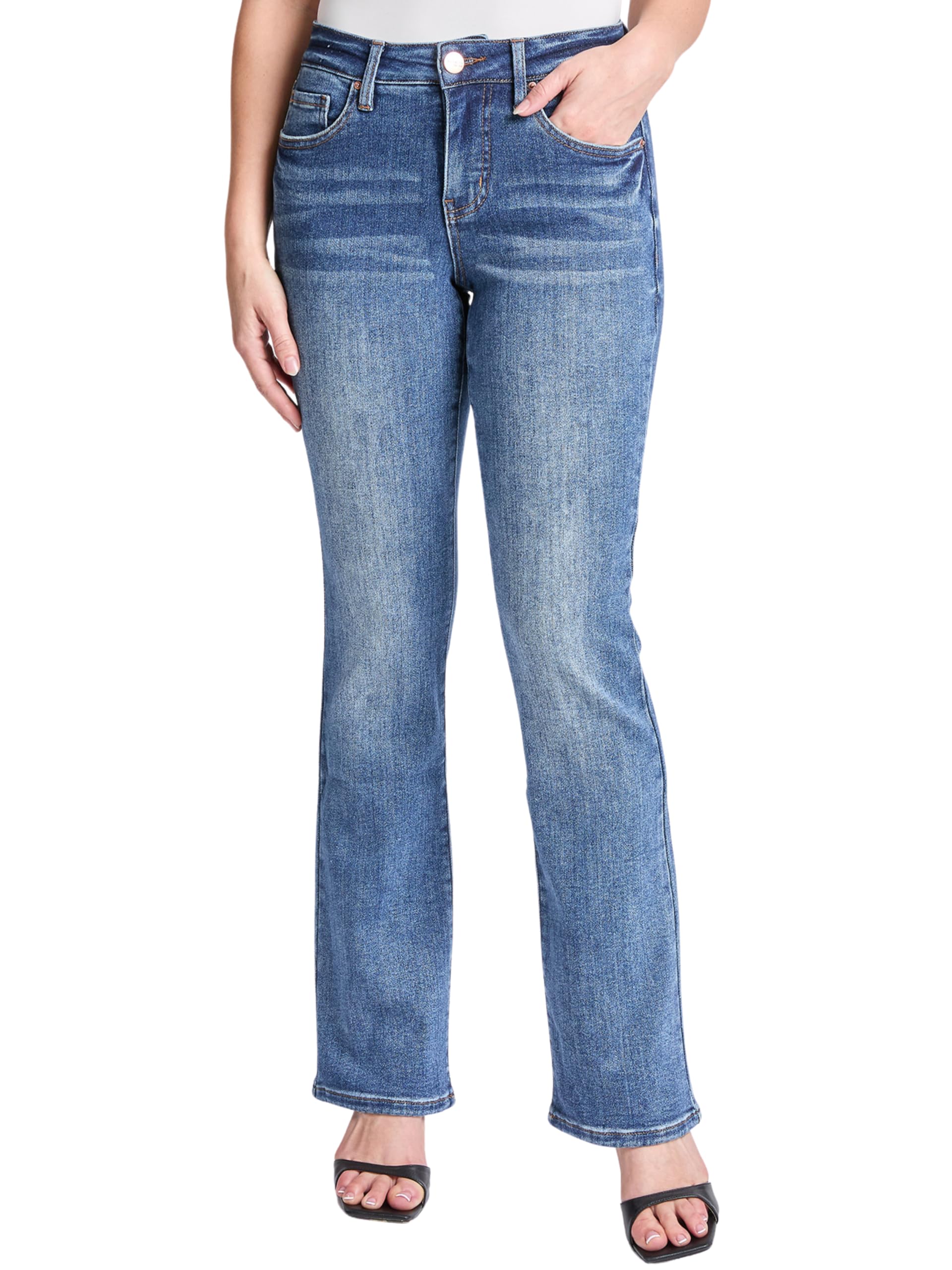 Royalty For Me Womens Women's Premium Stretch Bootcut