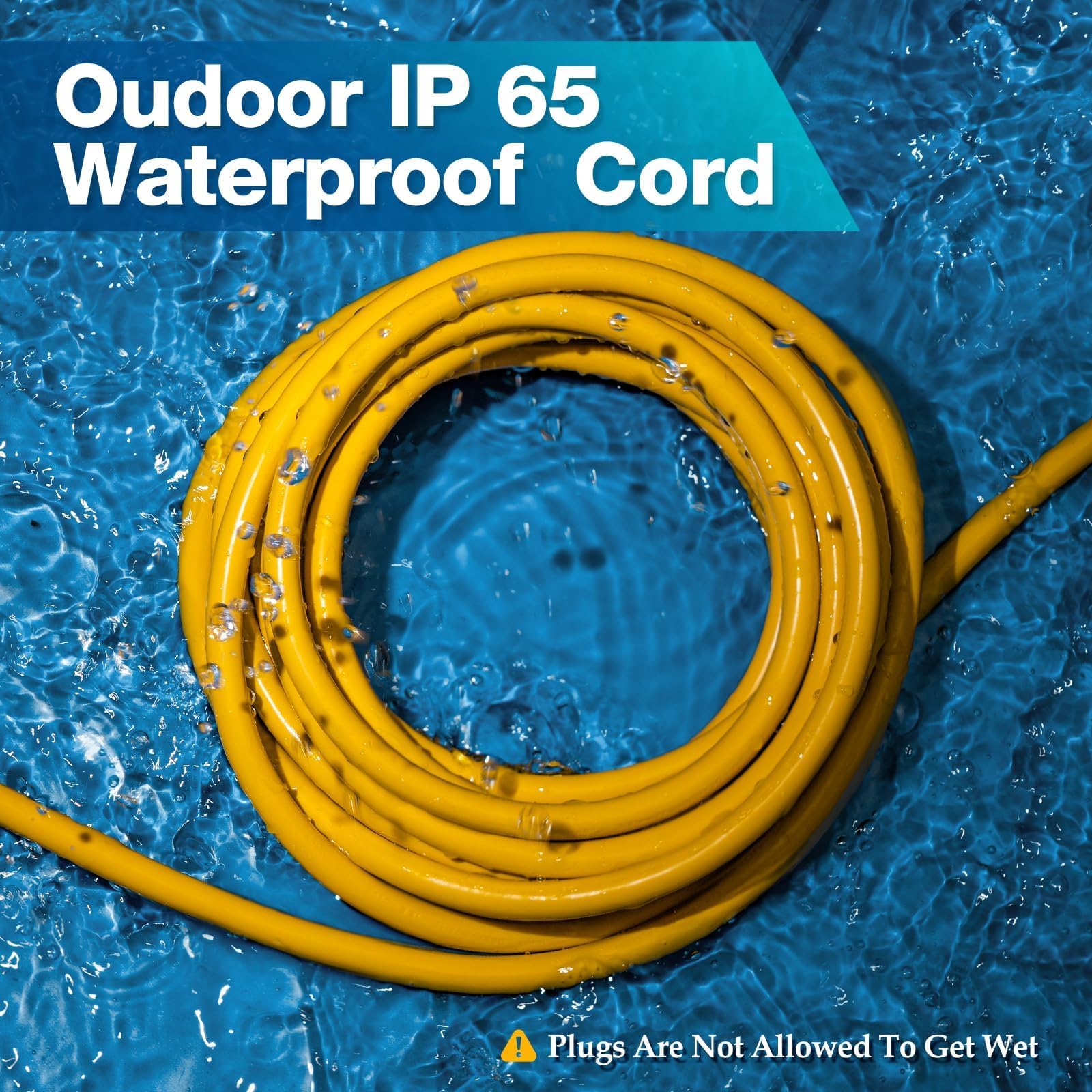 BBOUNDER 400 FT Super Size Outdoor Extension Cord Waterproof, 12/3 SJTW