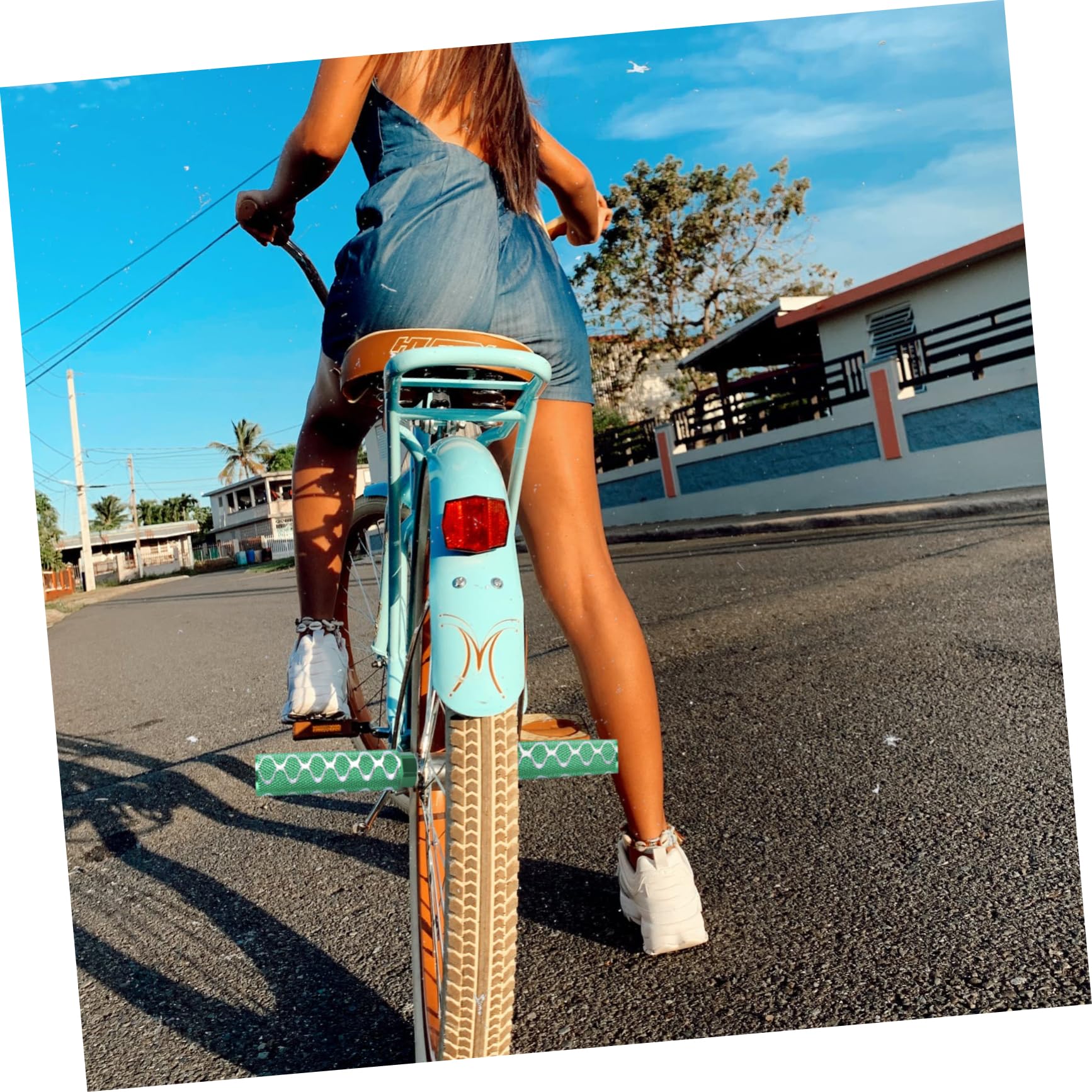 3 Paia molletta per bici da riparare Accessori ganci in metallo pedane per bici pedana bicicletta pedale del cilindro piolo sedile posteriore allacciare treppiedi chiodo questi bmx