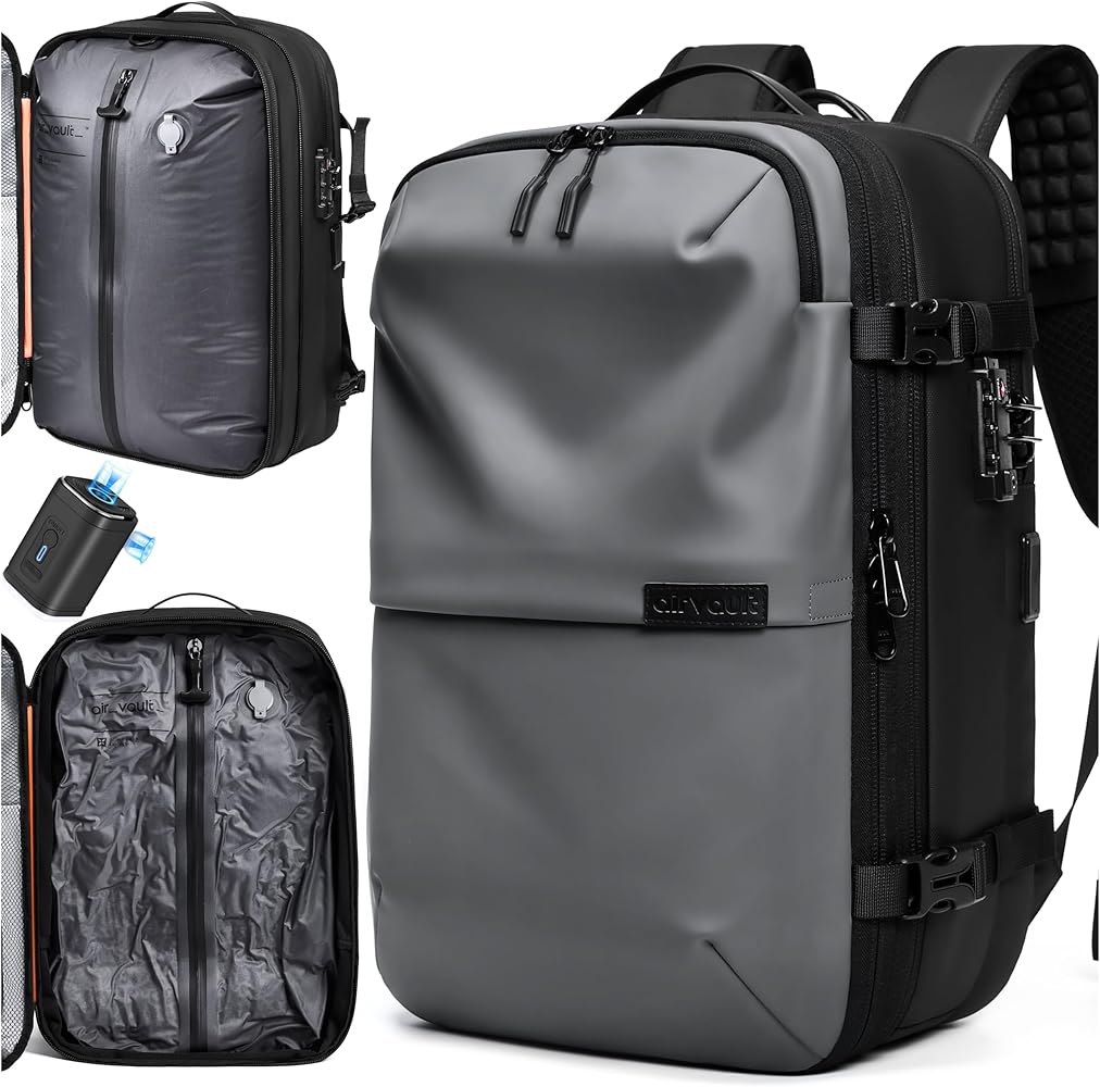 Amazon.com: AirVault Vacuum Seal Travel Backpack 60L with
