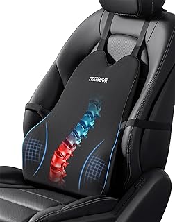 Lumbar Support Pillow for Car Truck Accessories Memory Foam Back Cushion for Driving Seat