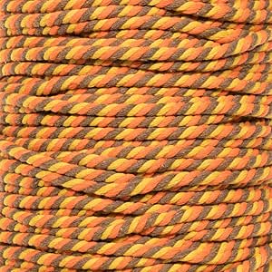 Tri-Color Twisted Natural Cotton Rope Artisan Cord - Amazon.com