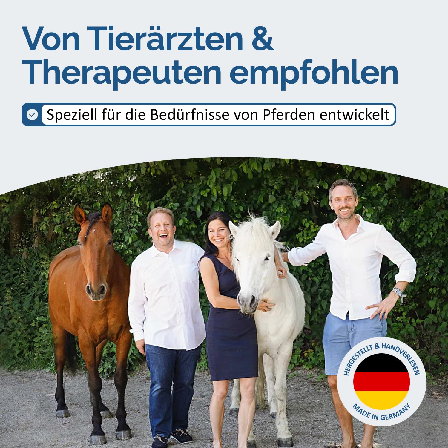 The Horse Vitality Company Magnesiumcitrat für Pferde 1,5kg | Muskeln, Nerven, Stoffwechsel & Konzentration | hochdosiertes Pulver | 100% natürlich, 0% Zusatzstoffe | Made in Germany