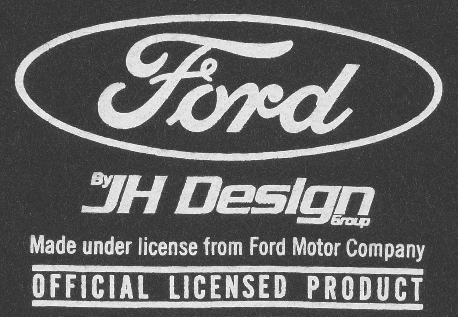 Men's Ford Mustang Pullover Hoodie Honeycomb Grill Charcoal Gray Sweatshirt - Image 3