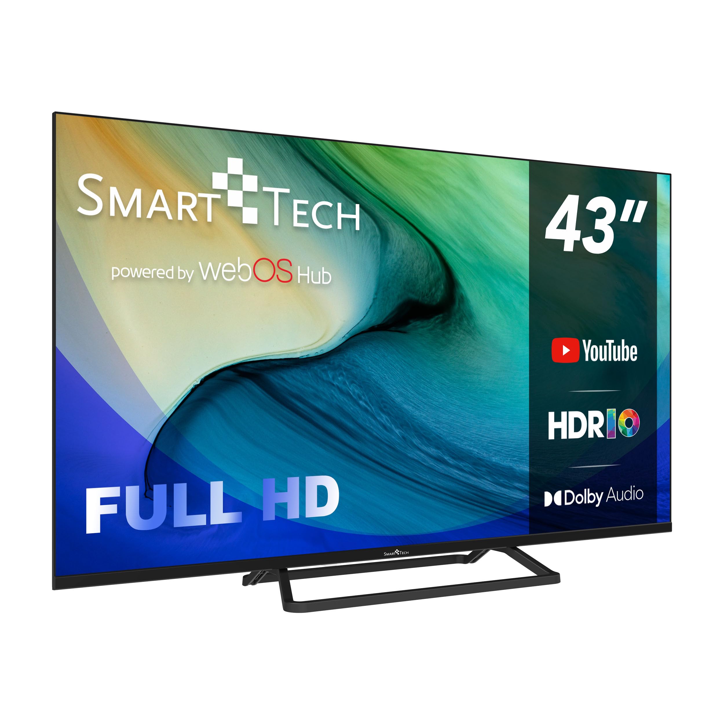 Smart Tech 43FW01V3 webOS Smart Television, 43 Pulgadas, Full HD, 3*HDMI, 2*USB, WiFi