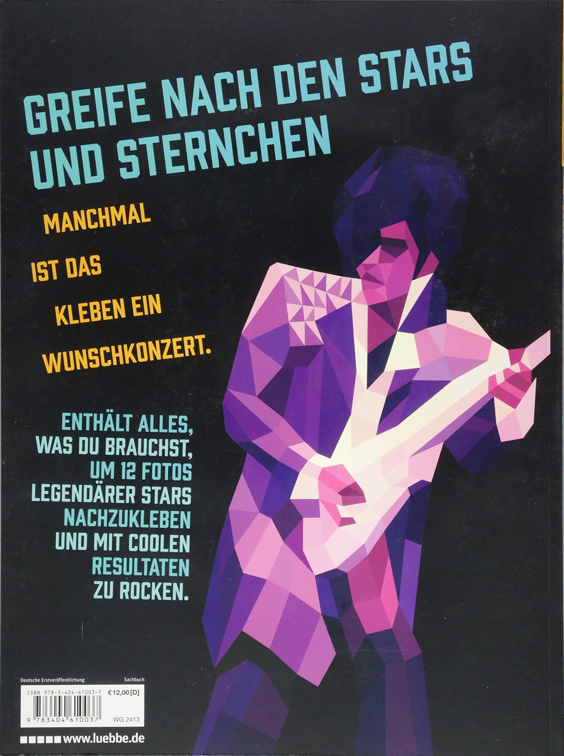 Paint by Sticker Popstars: Klebe 12 coole Pop-Ikonen mit Stickern nach!