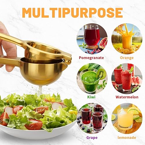 Miniatura 5 de Exprimidor de limón, exprimidor de limón, exprimidor de limón de acero inoxidable, exprimidor de limón, exprimidor de limón resistente, exprimidor