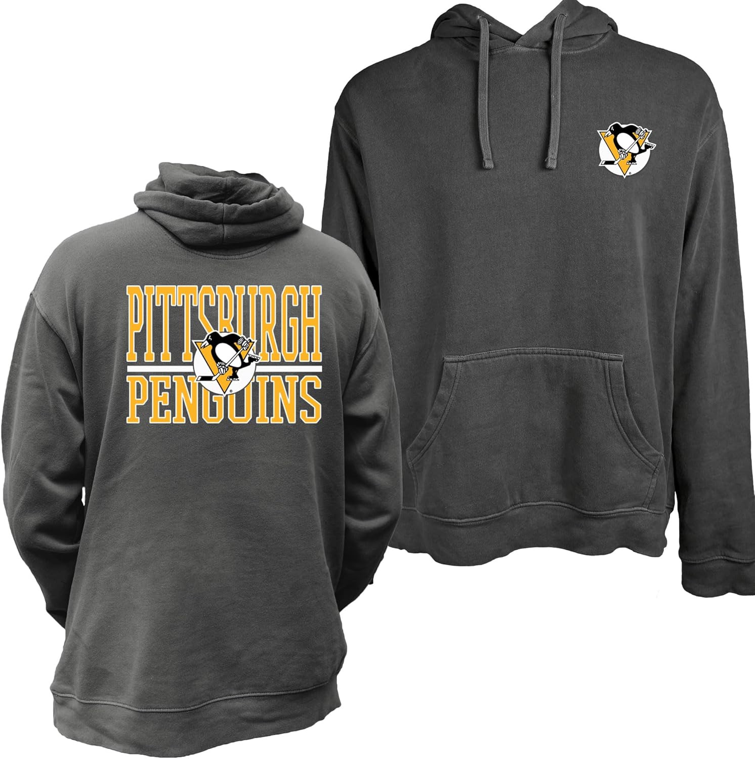 Blue 84 NHL Officially Licensed Hooded Sweatshirt Ringspun Front/Back