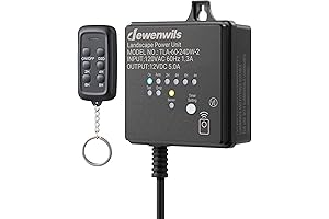 DEWENWILS Low-Voltage Transformer: Illuminate Your Outdoor Spaces with Ease