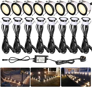 GEYUEYA Home LED Decking Lights Warm White,Ø...,