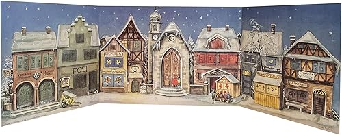 Calendario de Adviento de Sellmer Little Town de 1946