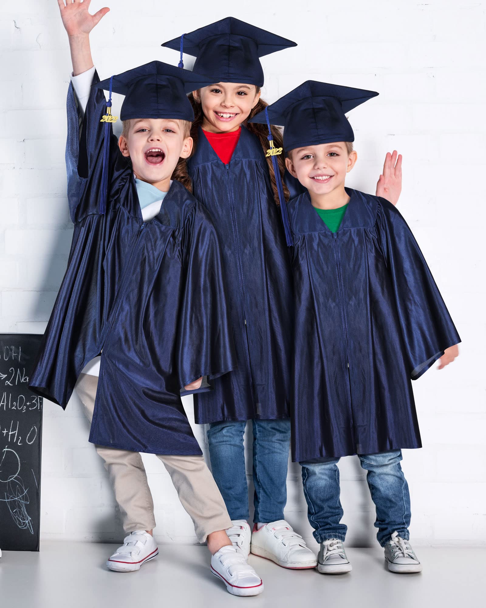 Buy Kindergarten Preschool Graduation Gown Cap Set with 2022 Tassel
