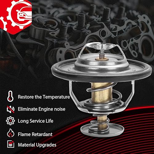 Miniatura 2 de cciyu 19301-P8E-A10 - Carcasa para termostato de refrigerante de motor, salida de agua, kit de carcasa de termostato de repuesto para Honda Pilot