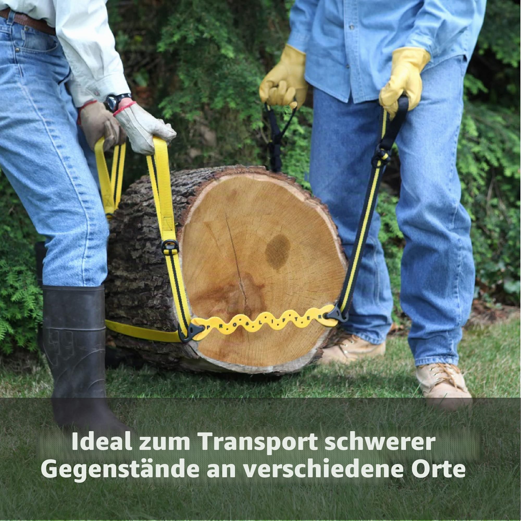 ProLifter – 180 kg Pflanzenstütze, Hebebänder zum Bewegen Schwerer Steine, Wurzelballen, Gartentöpfe, Pflanzgefäße und Zubehör – EIN Pflanzentopf-Umsetzer, ideal für Landschaftsgärtner zum Heben,