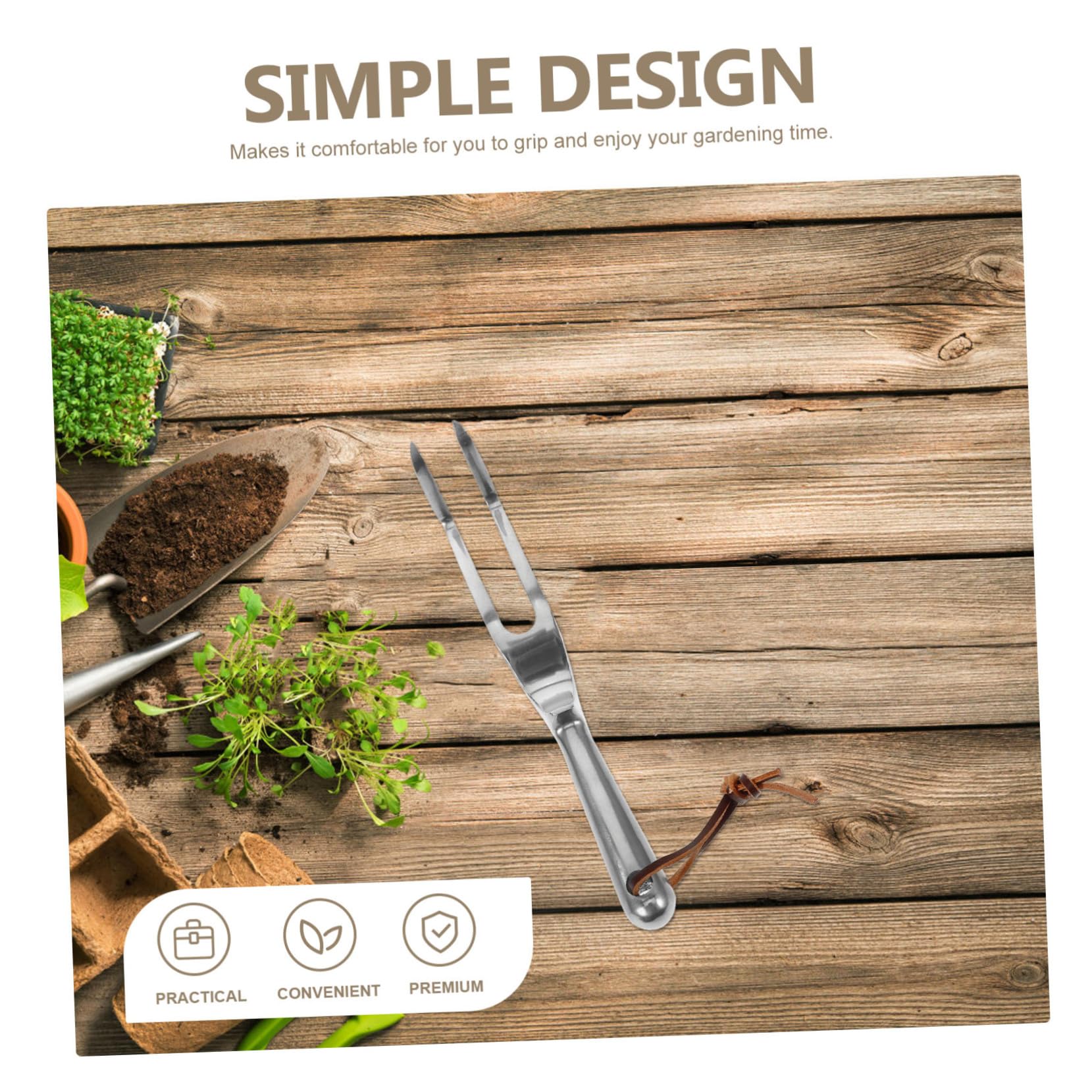 Gadpiparty 5stücke Gartenrechen Aus Leichtem Material Handrechen Für Gartenarbeit Zum Jäten Lockern Von Erde Und Entfernen Von Unkraut Ergonomischer Griff Für Einfachen Einsatz